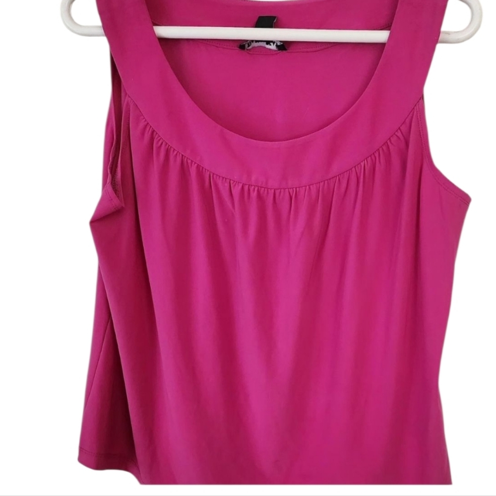 Dana Kay Fuchsia Sleeveless Tank Top